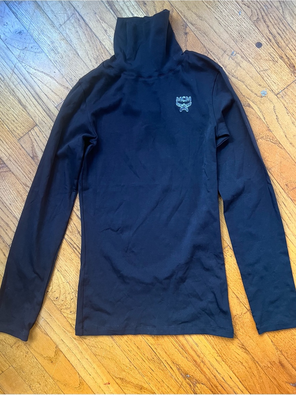 MCM logo turtleneck